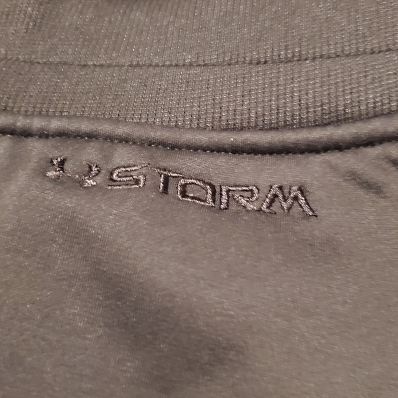 Under Armour Storm Sweatpants Size L Black Fleece - Picture 4 of 7